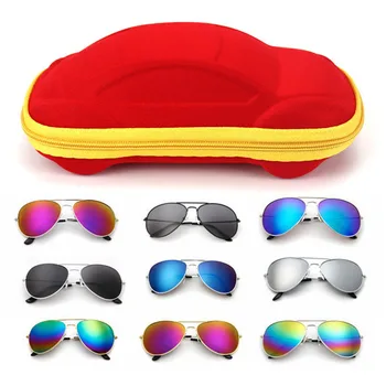 10 Цветов, детские классические солнцезащитные очки 