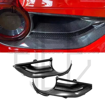 2 шт./компл. Автомобильные Запчасти Для задних Фонарей Из Углеродного Волокна, Подходящие Для Ferrari 488, Крышки задних Фонарей