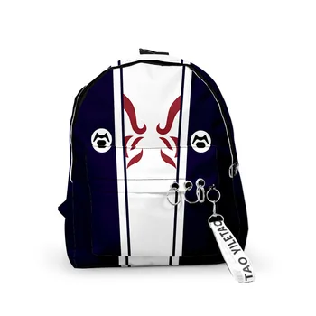 3Д Наруто периферической школьная сумка модный и красивый бремя сокращения молнии рюкзак для начальной и средней школы студентов