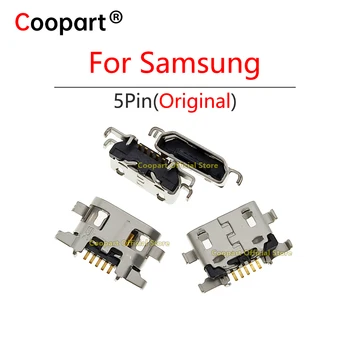 5-100 шт Micro USB 5pin Зарядная док-станция для Samsung Galaxy A10s A107F A107 2019