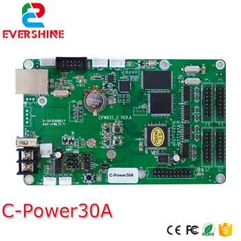 C-power30A перемычка RGB полноцветный светодиодный экран полноцветный светодиодный рекламный дисплей карта контроллера экрана