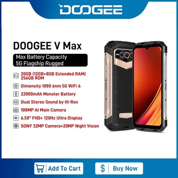 DOOGEE V Max 5G 6,58 