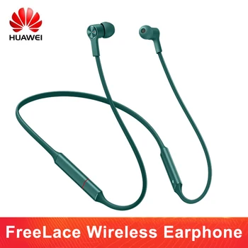 Huawei Freelace Оригинальные беспроводные наушники Fone Bluetooth, спортивные водонепроницаемые стереонаушники-вкладыши, магнитные наушники с длительным режимом ожидания 18 часов для xiaomi