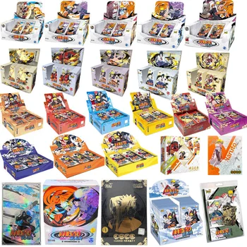 KAYOU Original Naruto Complete Series Card Booster Pack Аниме Фигурка Редкая коллекция Карточек Флеш-карта Игрушка Для детей Рождественский подарок