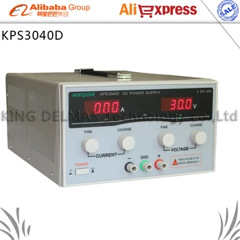 KPS3040D Высокоточный Мощный Регулируемый Светодиодный Источник Питания постоянного тока с Двойным Дисплеем 220V EU 30V/40A