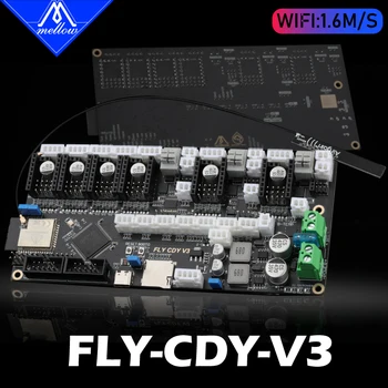 Mellow 32bit FLY-CDY V3 Wifi Плата управления Reprap & Marlin & Klipper Прошивка Для TMC2209 Ender 3 Blv Duet2 Запчасти для 3D-принтера