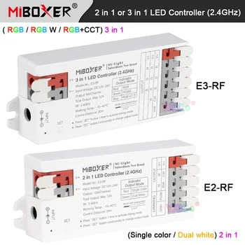 Miboxer 2,4 G RF Пульт дистанционного управления Одноцветный/Двойной белый 2 в 1 светодиодная лента Контроллер лампы RGB/RGBW/RGBCCT 3 в 1 Световая лента Диммер