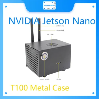 Nvidia Jetson Nano T100 Металлический Корпус Для Nvidia Jetson Nano Developer Kit Ru T100 Nvme M.2 Ssd Shield