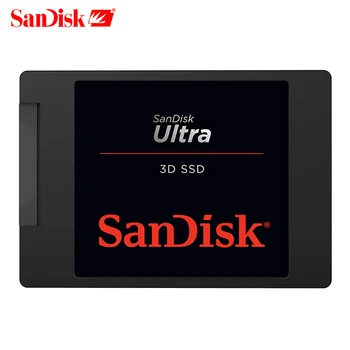 SanDisk SSD Твердотельный диск Ultra 3D Внутренний 250 ГБ 1 ТБ 2 ТБ SATA III HDD Жесткий Диск 500 Г 560 Мб/с. Для Настольных ноутбуков