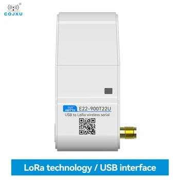 SX1262 Модуль LoRa 900 МГц USB Интерфейс COJXU E22-900T22U 22dBm DIP Беспроводной Модуль С Антенной на большие расстояния 5 км RSSI LBT