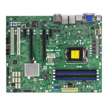 X11Sae-F Для материнской платы рабочей станции Supermicro C236 Чипсет Xeon E3-1200 v5/v6 6th/7th Gen. Core i7/i5/i3 серии LGA1151 DDR4