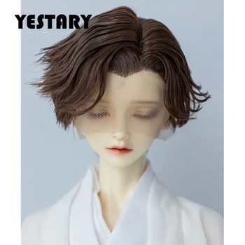 YESTARY 1/3 Парики, аксессуары для кукол BJD, Высокотемпературный Шелковый Модный Мужской парик, кукольный парик ручной работы, короткие волосы для мальчиков, игрушка в подарок