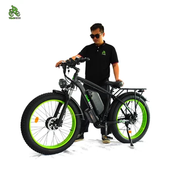 YQEBIKES Быстрый Скоростной Передний Мотор Мощностью 1000 Вт + Задний Мотор мощностью 1000 Вт Электрический Велосипед 26 дюймов 48 В 23Ah Электрический Грязевой Горный Велосипед Ebike MTB