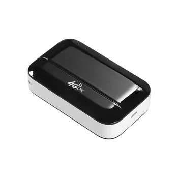 Аккумулятор 2400 мАч Портативный Дорожный Открытый 4G LTE мобильный Wifi Мини-маршрутизатор точки доступа с разъемом для Sim-карты.