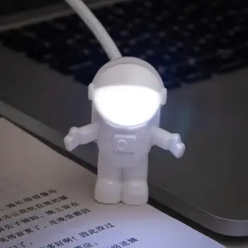Астронавт USB Ночное Освещение Светодиодная компьютерная Клавиатура Креативное Украшение Лампа Гостиная Спальня Прикроватный кабинет Внутреннее Освещение