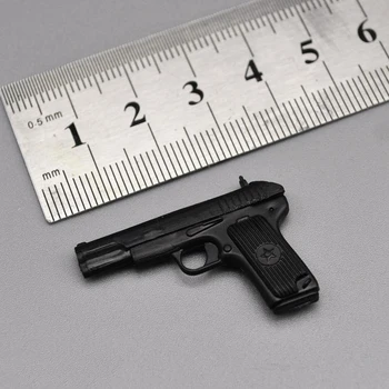 Большие продажи 1/6-го советского классического пистолета TT33 Black Star, модель пистолета для коллекционирования 12-дюймовых кукол