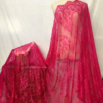 высококачественная кружевная ткань для ресниц 3 метра оптом, свадебное платье, ткань для одежды, ткань для украшения свадьбы