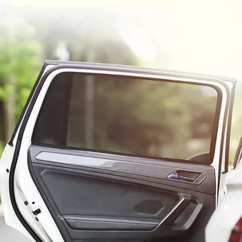 Для Honda City 2015 2016 2017 2018 2019 2020, Солнцезащитный козырек для двери, окна автомобиля, Сетка, Магнитный Солнцезащитный козырек, Солнцезащитный крем, Аксессуары для интерьера