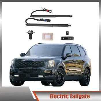 Для KIA TELLURIDE 2019 + Электрические Аксессуары для переднего багажника Передний капот Smart Close Переключатель открытия двери багажника Электрическая дверь багажника