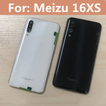 Для Meizu 16xs Задняя Крышка Батарейного отсека Для Meizu 16xs 16 XS Сменный Корпус с Клейкой Наклейкой