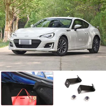 Комплект из 2 предметов для Subaru BRZ 2012-2020, Автомобильный стайлинг, задний ящик, Верхний крючок, Металлические Аксессуары для тюнинга автомобилей