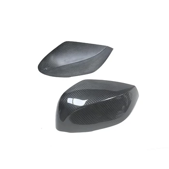 Крышки Боковых зеркал заднего Вида Для Infiniti QX50 QX55 QX60 OEM Style Dry Carbon Fiber Sticker Add On Shell