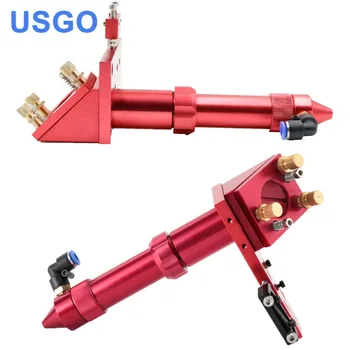 Лазерная головка USGO для фокусировки объектива Диаметром 20 мм и диаметром 38 мм1 76.2 50.8 / 63.5 Крепление зеркала 101,6 мм 25 мм для станка для лазерной гравировки и резки