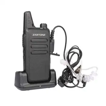 Мини-рация ZASTONE X6 UHF 400-470 МГц 16 каналов двухстороннего радио ручной домофон