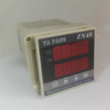 Многофункциональный цифровой счетчик реле времени AC 220V 380V DC 24V 12V Таймер, Реле подсчета