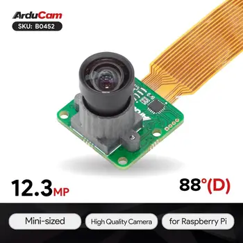 Модуль камеры 12.3MP 477P с объективом M12 для Raspberry Pi