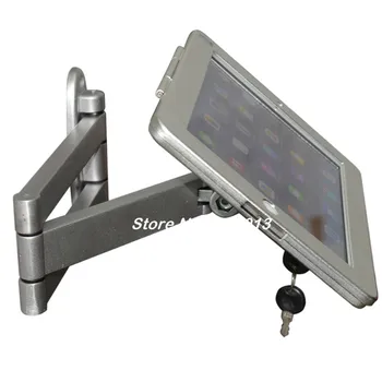Надежная настенная подставка для iPad, складной выдвижной держатель, скоба, специализированный каркасный корпус, противоугонная подставка для настенного крепления