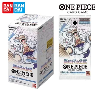 Новые Оригиналы Bandai One Piece Opcg-05 Cards Booster Box Аниме Японский Opcg-01 02 03 04 Коллекционный Подарок для Коллекционирования игровых карт