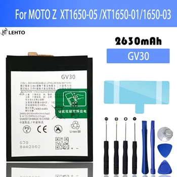 Новый 100% оригинальный аккумулятор GV30 для Motorola MOTO Z xt1650-05 XT1650-01 XT-1650-03 аккумуляторы для телефонов Bateria