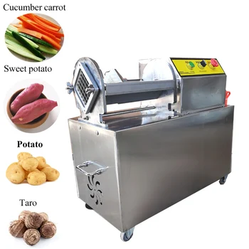 Новый Дизайн, Промышленная Машина Для резки картофеля, Электрическая Машина Для Нарезки фруктов и Овощей, Машина для приготовления картофеля фри