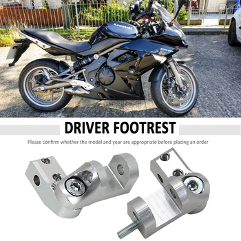 НОВЫЙ комплект для опускания подножки пассажира для мотоцикла для Kawasaki ER6F 2009