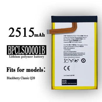 Оригинальная Сменная батарея BPCLS00001B Для Blackberry Classic Q20, Высококачественные Встроенные Литиевые батареи Большой емкости, Новейшие