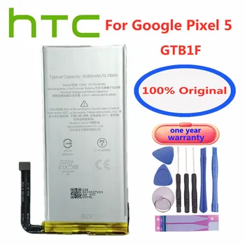 Оригинальный GTB1F Сменный Аккумулятор Для телефона HTC Google Pixel 5 Pixel5 GD1YQ GTT9Q Высококачественные Аккумуляторные Батареи 4080 мАч