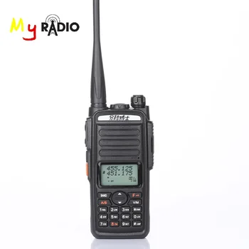 Переносной приемопередатчик F9900 UHF 400-520 МГц Переговорное Устройство с ЖК-экраном 10 Вт для передачи Многофункциональной Рации