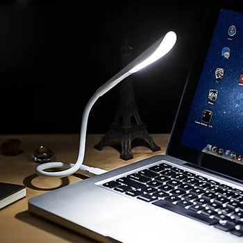 Портативная USB Лампа для чтения Talbe Складная 5V LED Night Light Power Bank Ноутбуки Освещение Защита глаз Экономия Энергии Настольная лампа