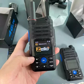 Портативная рация Zello, OEM-радио, Wi-Fi, синий зуб, GPS-отслеживание, красочный дисплей, портативная рация 4G/3G/2G