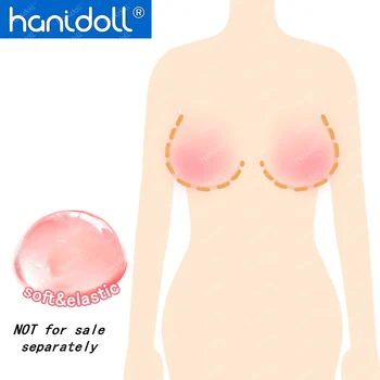 Секс-кукла Hanidoll, желейная грудь на заказ для больших сисек, пожалуйста, проконсультируйтесь со службой поддержки клиентов, не заказывайте отдельно