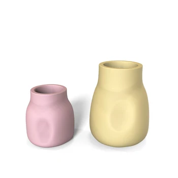 Силиконовая форма для цементного цветочного горшка, Креативный Простой дизайн нерегулярной поверхности, Бетонная ваза, силиконовые формы для вставки цветов