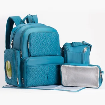 Сумка для подгузников, рюкзак для большого хранения, многофункциональный дорожный водонепроницаемый рюкзак для детских подгузников, можно повесить коляску для мамы и малыша