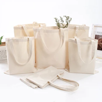 Сумки для покупок из эко-хлопка, многоразовая сумка-тоут, складная сумка через плечо, тканевая сумка для покупок на рынке