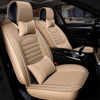Универсальный Кожаный чехол для автомобильного сиденья Four Seasons для MERCEDES BENZ ML-Class GL-Class X164 GLA-Class, аксессуары для салона автомобиля