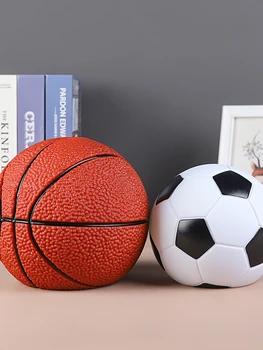 Футбольная Баскетбольная копилка для денег для взрослых и детей, креативное скрытое хранилище, Копилка для монет для бумажных денег, декор для дома в гостиной