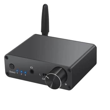 Цифроаналоговый преобразователь Bluetooth DAC 192 кГц с усилителем для наушников AAC, встроенным приемником 5.0
