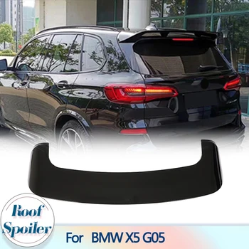 Черный глянец, задний спойлер на крыше, крыло для BMW X5 G05 2019-2022, АБС-спойлер на крышу заднего багажника, кромка Крыла, ABS