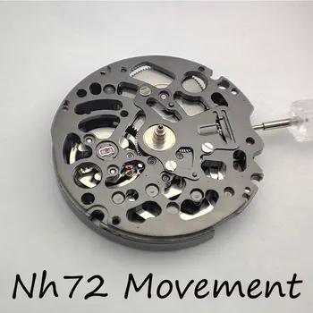 Японский оригинальный механизм NH72 Механизм с автоподзаводом механический инструмент для ремонта часов, замена модов
